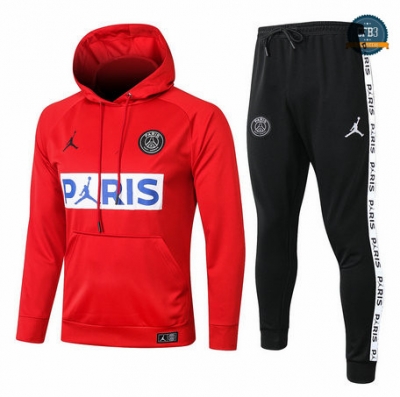 Chándal PARIS Jordan sudaderas de futbol PSG Rojo / Blanco / Azul 2020/2021