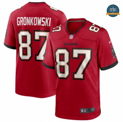 Camiseta Rob Gronkowski, Tampa Bay Buccaneers - Rojo