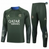 Nuevas Chándal Fútbol Paris Paris Saint Germain Niño Equipación verde oscuro 2024/2025