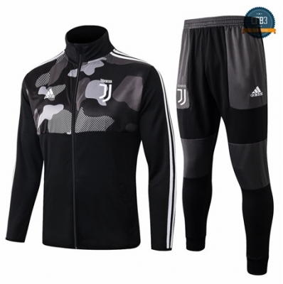 Cfb3 Camisetas B035 - Chaqueta Chandal Juventus Negro 2019/2020