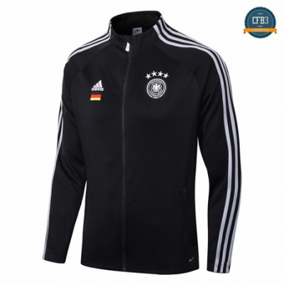 Cfb3 Camisetas B076 - Chaqueta Alemania Negro 2019/2020