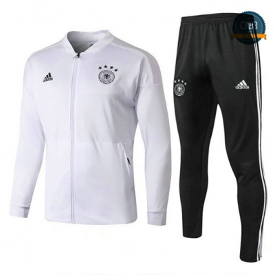 Chaqueta Chándal Alemania Blanco v 2018 2019