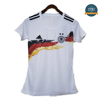 Camiseta Alemania Mujer 1ª Equipación Blanco 2019/2020