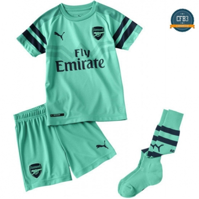 Camiseta Arsenal 3ª Equipación Niños Azul 2018
