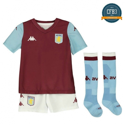 Cfb3 Camisetas Aston Villa Niños 1ª 2019/2020