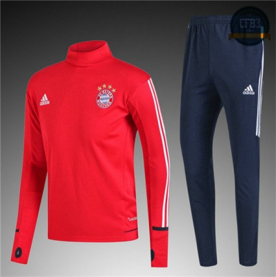 Chándal Bayern Munich Rojo 2017 Cuello alto