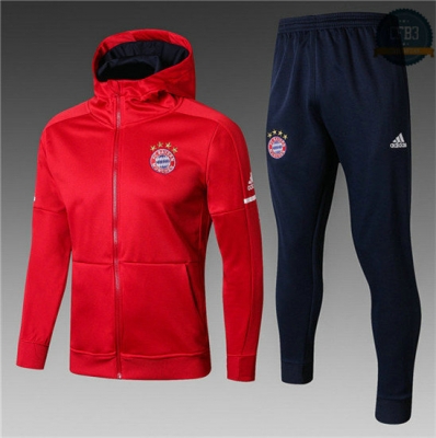 Chaqueta Chándal Bayern Munich Rojo 2017 Sombrero