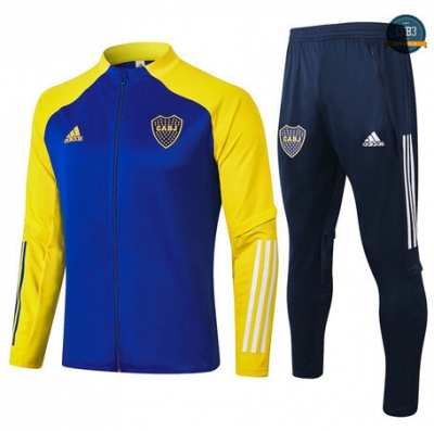 Cfb3 Chaqueta Chandal Boca Juniors Equipación Azul/Amarillo 2020/2021