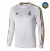 Cfb3 Camisetas Sudadera Training Real Madrid Blanco 2019/2020 Cuello Redondo