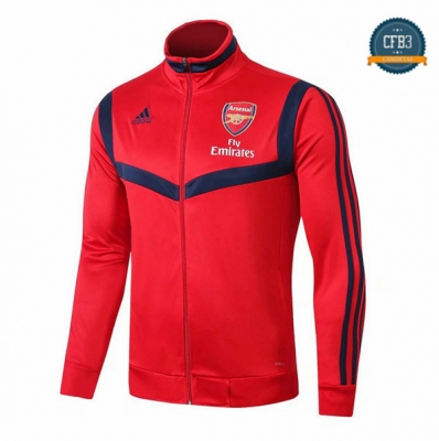 Cfb3 Camisetas Chaqueta Sudadera Arsenal Rojo/Azul 2019/2020 Cuello alto