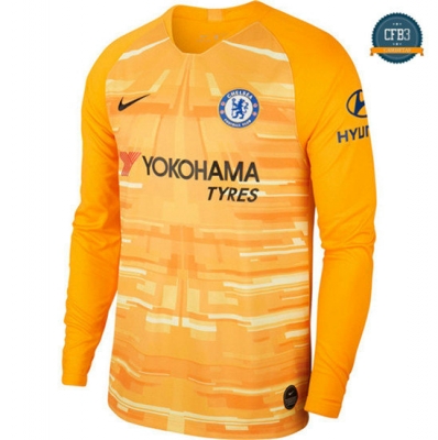 Camiseta Chelsea 1ª Equipación Portero Manga Larga Orange 2019/2020