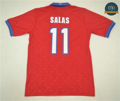 Camiseta 1996-98 Copa del Mundo Chile 1ª Equipación (11 Salas)