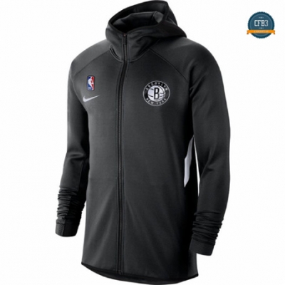 Cfb3 Chaqueta con capucha Brooklyn Nets - Negro