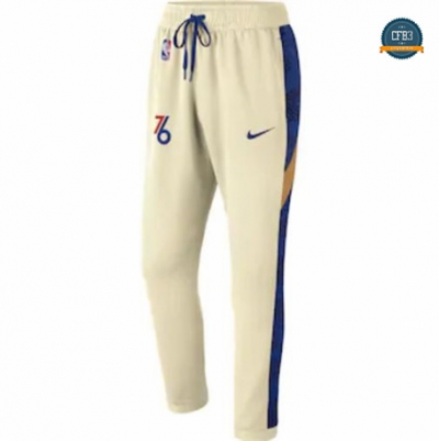 Cfb3 Pantalón Thermaflex Philadelphia 76ers - Crema