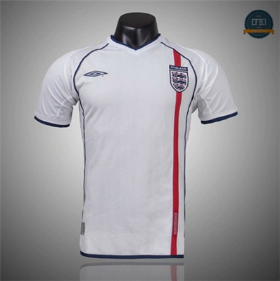 Camiseta 2002 Copa del Mundo Inglaterra 1ª Equipación