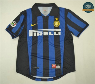 Camiseta 1998-99 Inter Milan 1ª Equipación