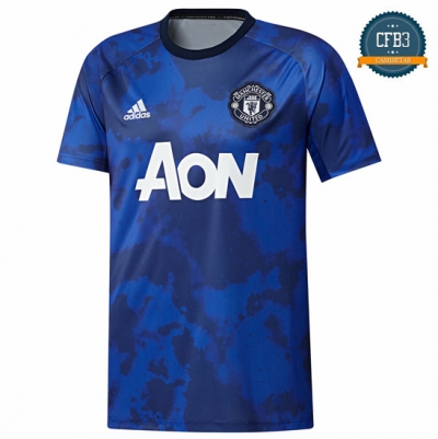 Camiseta Manchester United Entrenamiento Azul 2019/2020
