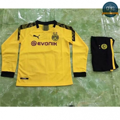 Camiseta Borussia Dortmund Niños 1ª Manga Larga 2019/20