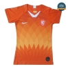 Camiseta Países Bajos Mujer 1ª Equipación Orange 2019/2020