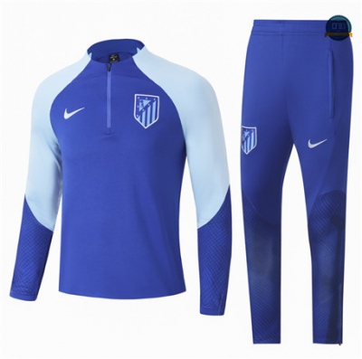 Diseñar Cfb3 Camiseta Chándal Atletico Madrid Equipación Azul 2022/2023