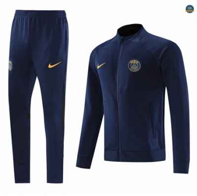 Nuevas Cfb3 Chaqueta Chándal Paris Saint Germain Equipación Azul Real 2023/2024