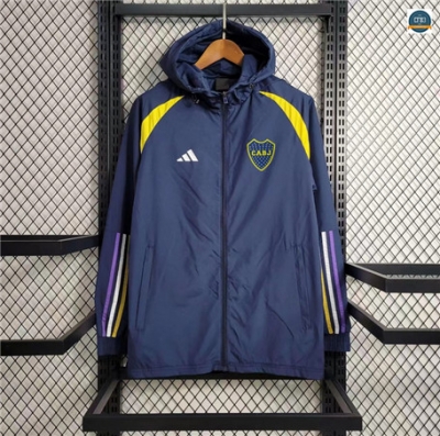 Diseñar Cfb3 Rompevientos Boca Juniors Equipación Azul 2023/2024