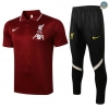 Cfb3 Camiseta Entrenamiento Liverpool POLO + Pantalones Equipación Bordeaux 2021/2022