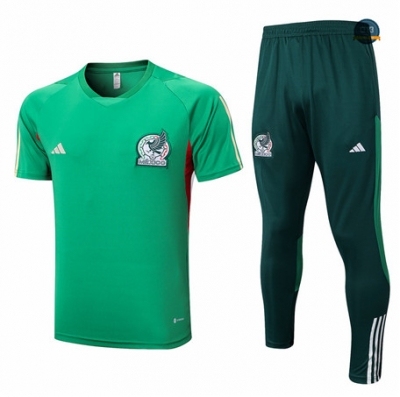 Crear Cfb3 Camiseta Entrenamiento México polo + Pantalones Equipación Verde 2023/2024