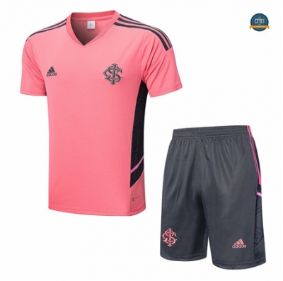 Diseñar Cfb3 Camiseta Entrenamiento SC Internacional + Pantalones Equipación Rosa 2022/2023