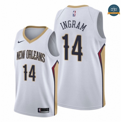 Cfb3 Camisetas Brandon Ingram, New Orleans Pelicans 2019/20 - Association