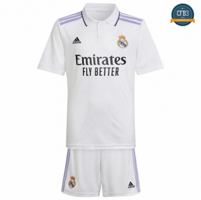 Cfb3 Camiseta Real Madrid Niños 1ª Equipación 2022/2023