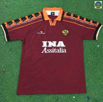 Cfb3 Camisetas 1998-99 AS Roma 1ª Equipación