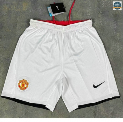 Cfb3 Camiseta 2008 Short Manchester United Equipación Blanco