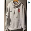 Comprar Cfb3 Camiseta Sudadera con Capucha Flamengo Equipación Gris 2022/2023