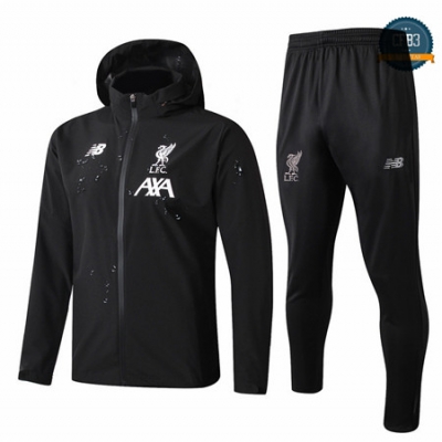 Cfb3 Camisetas D089 Chandal Liverpool Negro Sombrero 2019/2020