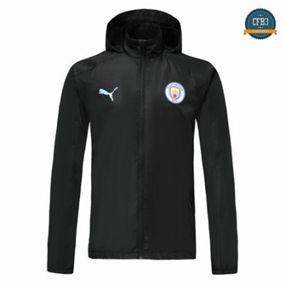 Cfb3 Camisetas D278 Chaqueta Rompevientos Manchester City black Sombrero 2019/2020