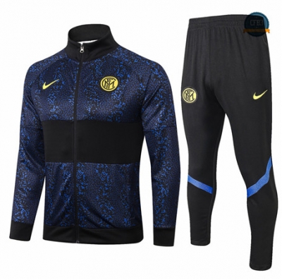 Cfb3 Chaqueta Chandal Inter Milan Azul Oscuro/Negro 2020/2021