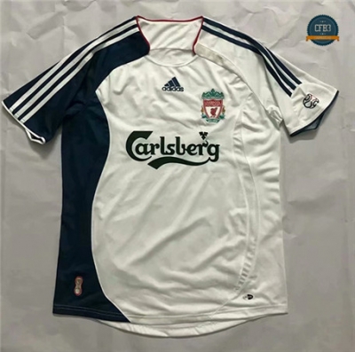 Cfb3 Camiseta Clásico 2006-07 Liverpool 2ª Equipación