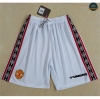 Cfb3 Camiseta Rétro Manchester United Pantalones Blanco