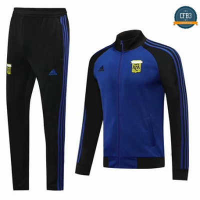 Cfb3 Chaqueta Chándal Argentina Azul/Negro 2020/2021