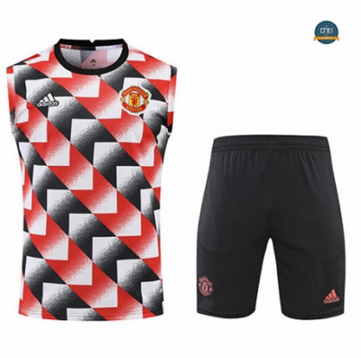 cfb3 camisetas Entrenamiento Manchester United Debardeur + Cortos Equipación 2022/2023 cfb3 109