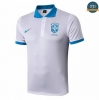 Cfb3 D190 Camiseta Brasil POLO Blanco/Negro/Azul 2019/2020