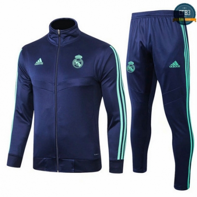 Cfb3 D32 Chaqueta Chándal Real Madrid Azul Oscuro 2019/2020