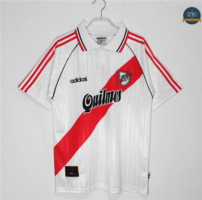cfb3 camisetas Retro 1995-96 River Plate 1ª Equipación