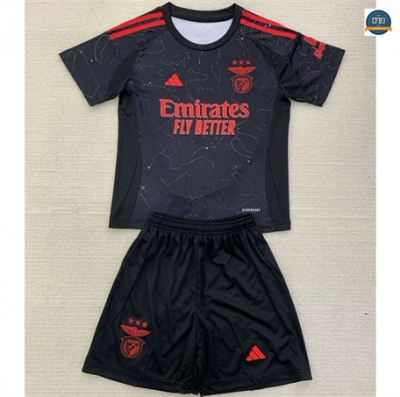 Cfb3 Camiseta futbol Benfica Niños 2ª Equipación 2024/2025