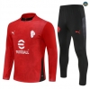 Nuevas Chándal Fútbol AC Milan Equipación rojo/negro 2025/2026
