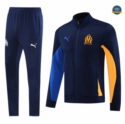 Hacer Chaqueta Chándal Marsella Equipación azul real 2024/2025