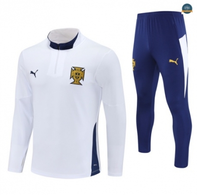 Hacer Chándal Fútbol Portugal Equipación Blanco/Azul 2025/2026
