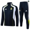 Diseño Chaqueta Chándal Fútbol Real Madrid Enfant Equipación verde/Blanco/verde 2025/2026