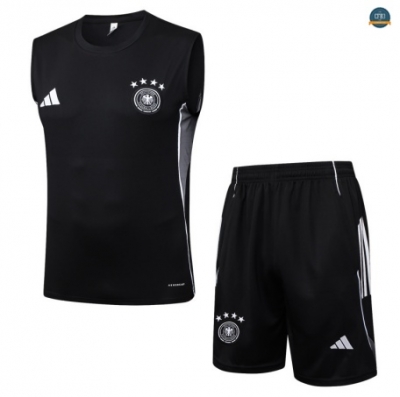 Diseño sin mangas Alemania Equipación negro/Gris 2025/2026
